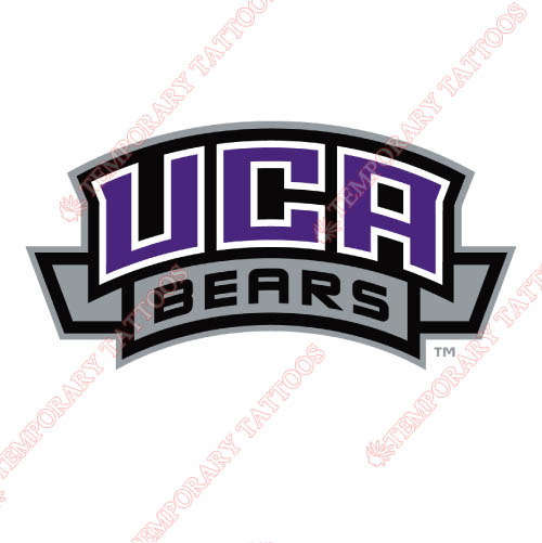 Central Arkansas Bears Customize Temporary Tattoos Stickers NO.4109